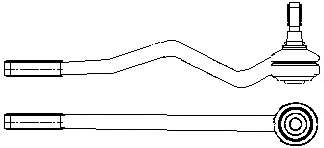Наконечник поперечной рулевой тяги