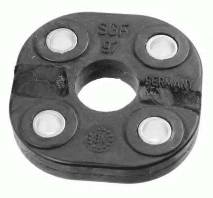 Шарнир, продольный вал