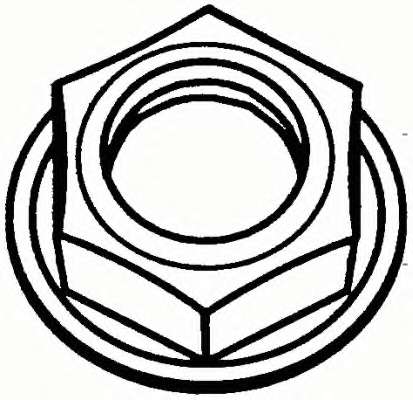 Гайка крепления колеса