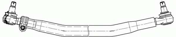 Поперечная рулевая тяга