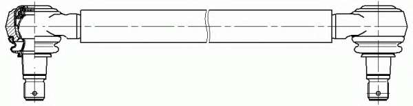 Поперечная рулевая тяга