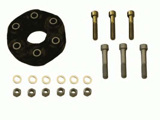 Шарнир, продольный вал