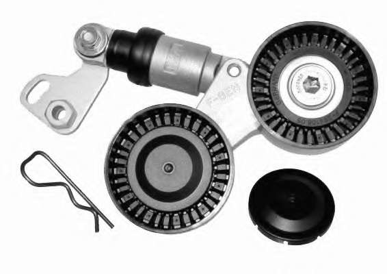 Натяжитель ремня, клиновой зубча