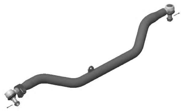 Поперечная рулевая тяга