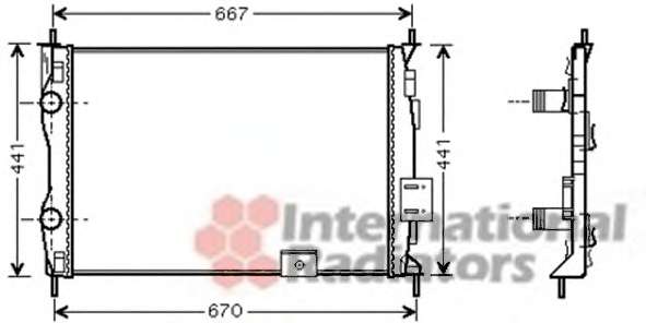 Радиатор, охлаждение двигателя
