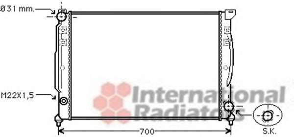 Радиатор, охлаждение двигателя