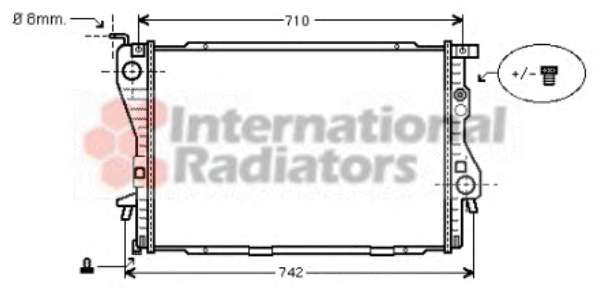 Радиатор, охлаждение двигателя