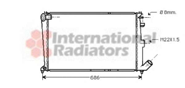 Радиатор, охлаждение двигателя