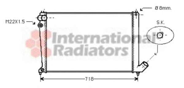 Радиатор, охлаждение двигателя