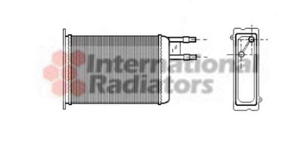 Радіатор пічки Citroen Jumper/Fiat Ducato/Peugeot Boxer 94-