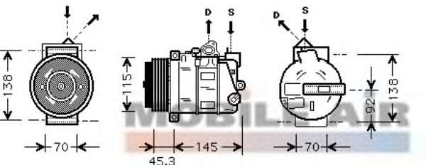Компрессор, кондиционер