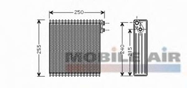 Испаритель, кондиционер