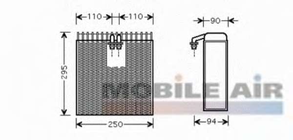 Испаритель, кондиционер