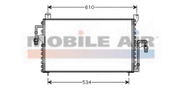 Конденсатор, Кондиціонер повітря
