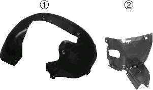 Обшивка, колесная ниша