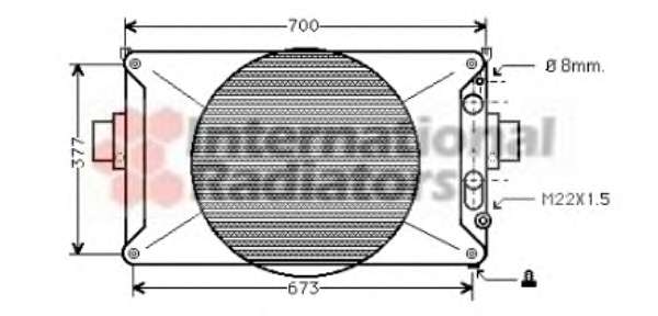 Радиатор, охлаждение двигателя