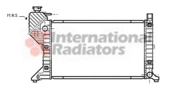 Радіатор охолодження MB Sprinter 2.3D/2.9TDI 95-00 (+AC, МКПП)