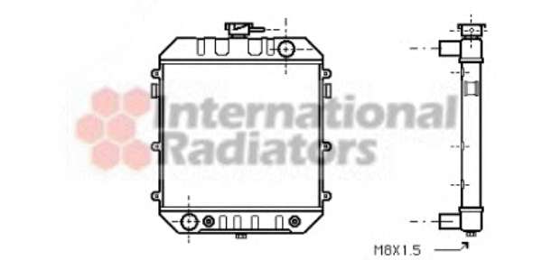 Радиатор, охлаждение двигателя