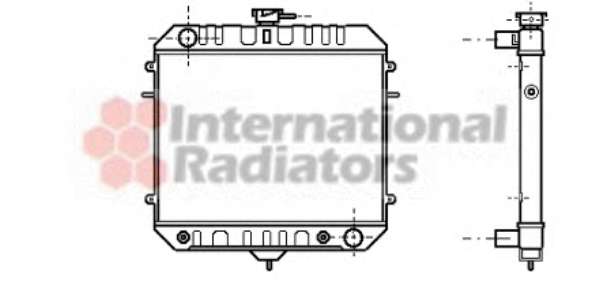 Радиатор, охлаждение двигателя