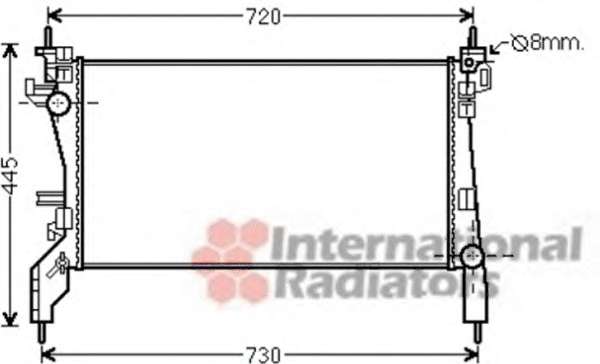 Радиатор, охлаждение двигателя