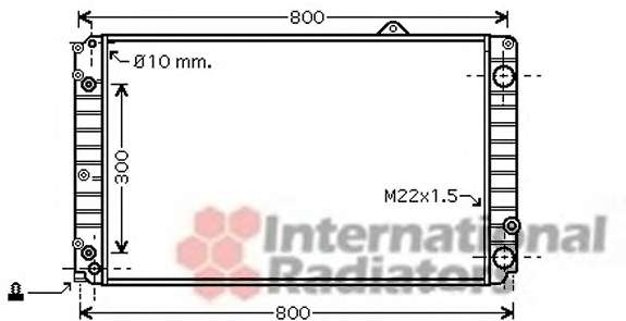 Радиатор, охлаждение двигателя