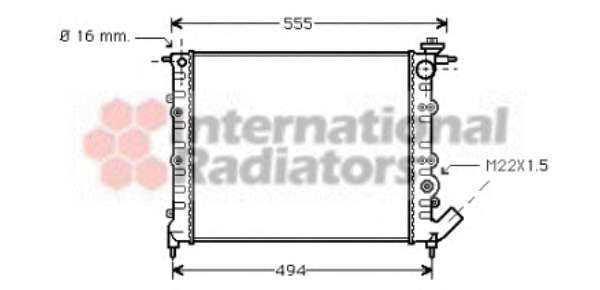 Радиатор, охлаждение двигателя