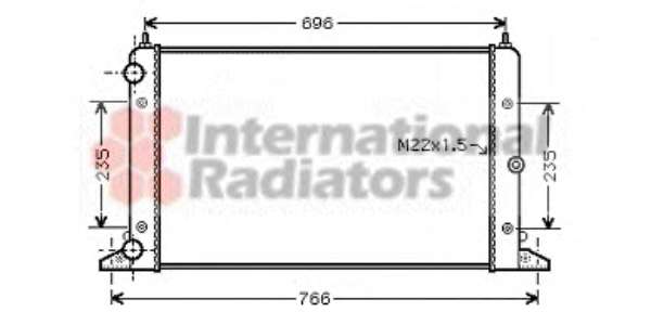 Радиатор, охлаждение двигателя