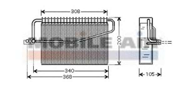 Испаритель, кондиционер
