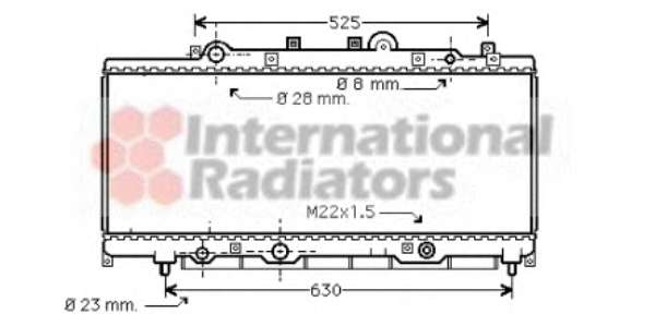Радиатор, охлаждение двигателя
