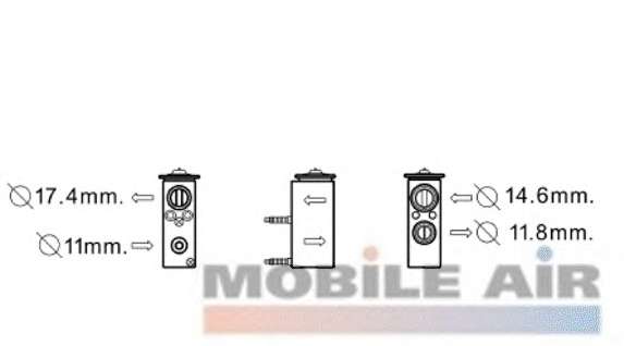 Расширительный клапан, кондиционер