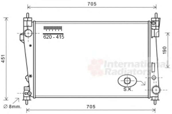 Радиатор, охлаждение двигателя
