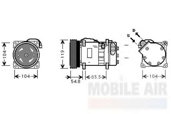 Компрессор, кондиционер