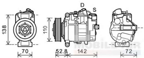 Компрессор, кондиционер