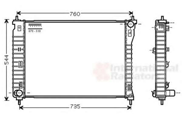 Радиатор, охлаждение двигателя