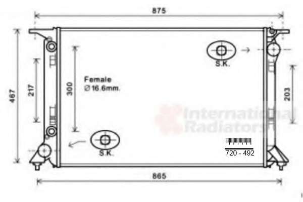Радиатор, охлаждение двигателя