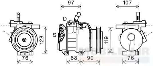 Компрессор, кондиционер