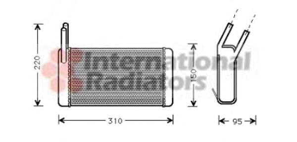 Теплообменник, отопление салона