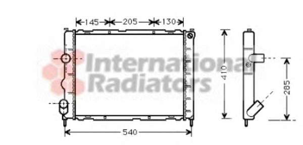 Радиатор, охлаждение двигателя