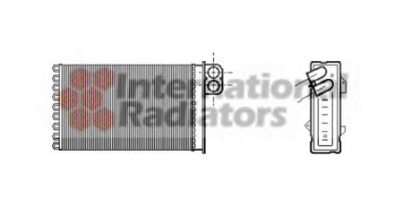 Теплообменник, отопление салона