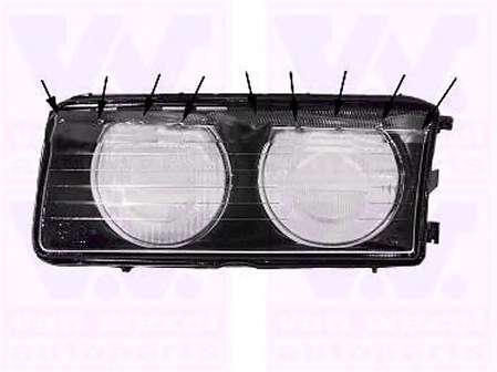 Рассеиватель, основная фара