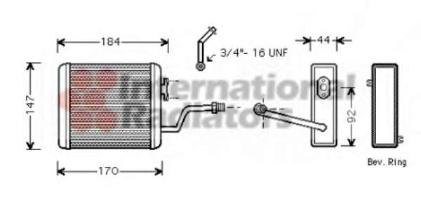 Теплообменник, отопление салона