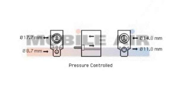 Расширительный клапан, кондиционер