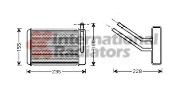 Теплообменник, отопление салона
