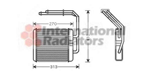 Теплообменник, отопление салона