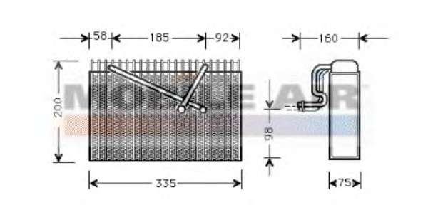 Испаритель, кондиционер