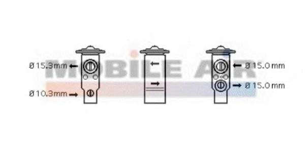 Расширительный клапан, кондиционер