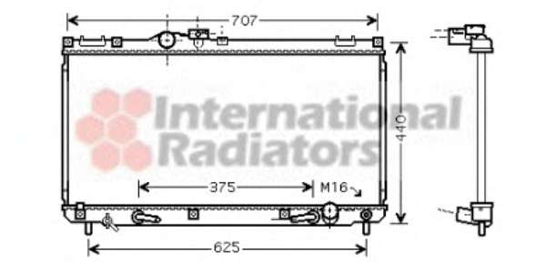 Радиатор, охлаждение двигателя