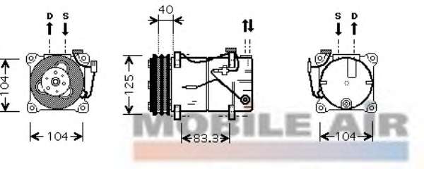 Компрессор, кондиционер
