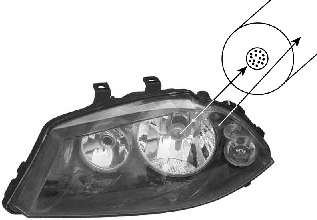 Основная фара