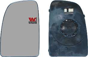 Скло дзеркала Citroen Jumpy/Fiat Scudo/Peugeot Expert 07- (R) (верхнє)